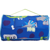 Blue Cartoon with Dinos Portable Kid's sleeping bag with Carry Handle with Straps Closure