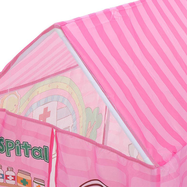 Hospital Theme Portable Kids Play Tent Children Baby Game Playhouse Indoor Outdoor