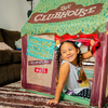 Green Portable Kids Play Tent Children Playhouse For Girls Boys Use For Indoor Outdoor,Toddler Toy House Small Clubhouse