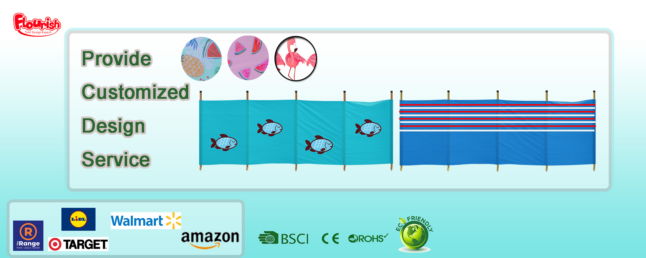 Beach windbreak wholesale