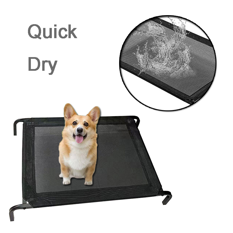 Outdoor Elevated Dog Bed Pet Dog Cot for Extra Large Medium Small Dogs