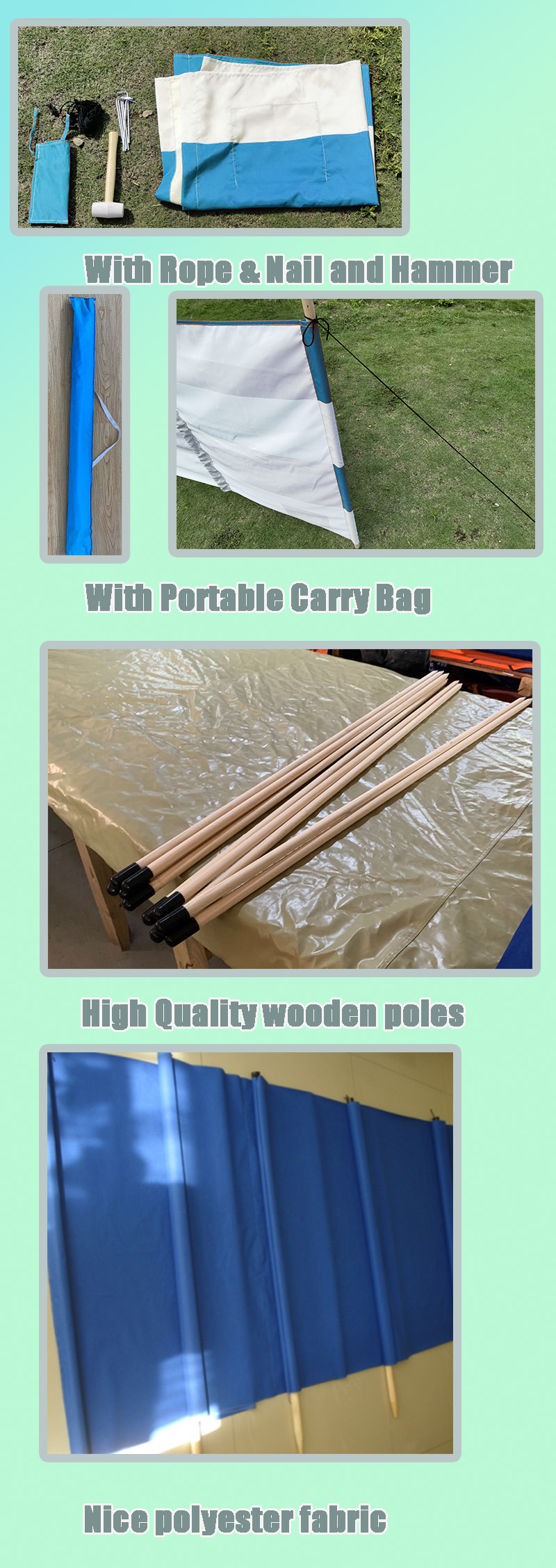 wholesale beach windscreen