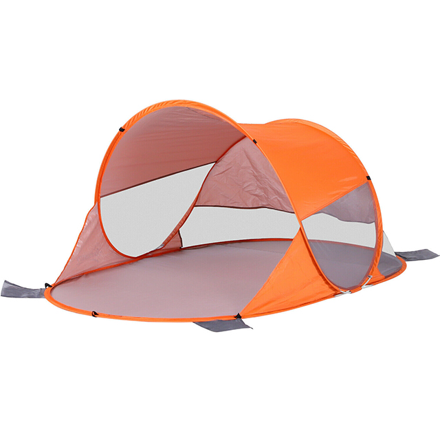 orange beach tent 