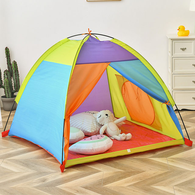 Multicolor Easy Setup Pop Up Kids Dome Play Tent for Indoor Outdoor,Playhouse for Girls Boys Toddler With Fun