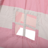 XP-TP064 Pink stripe cotton canvas wooden pole pyramid Tent Kids Teepee, best playhouse for Girls and Boys 