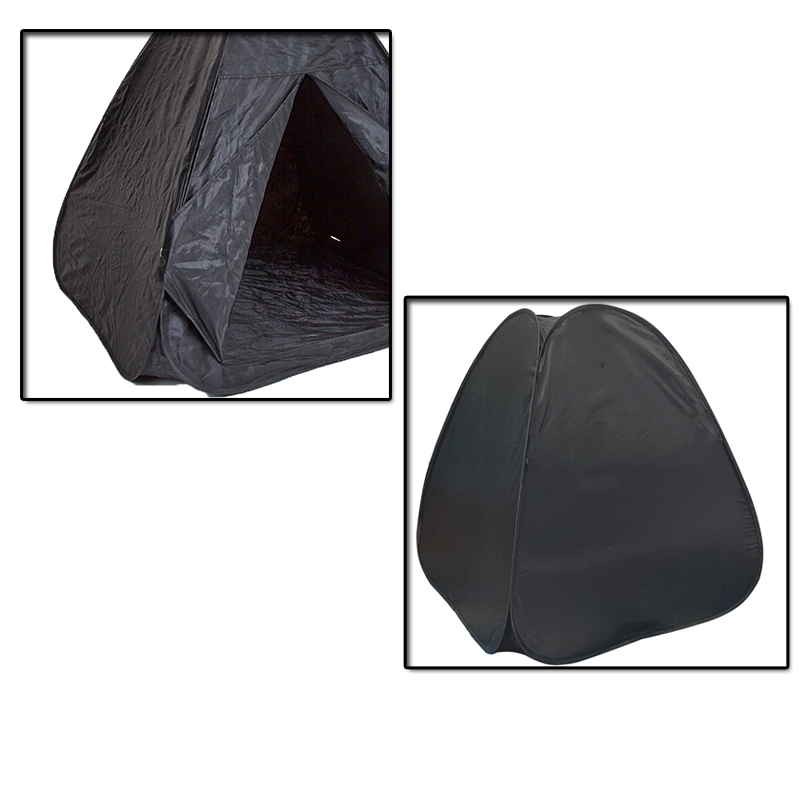 Black Children's kids dark den tent Playhouse Popup Tents for quiet room sensory dark den room for children with autism
