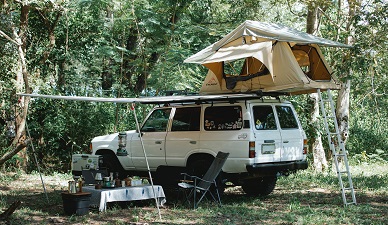 Five reasons to choose a roof tent