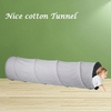 Gray Cotton Kids Foldable Portable Crawling Tunnel play tent Use Indoor OutdoorToddler playpen for interactivity game