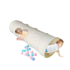 White Children Kids Foldable Crawling Cotton Tunnel play tent crawl tunnel Toddler playpen
