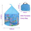 Ocean Kids Castle Tent With Portable Carry Bag Use Home Yard Easy Assemble