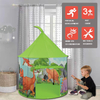 Dinosaur Kids castle tent for Toddler Boys & Girls Foldable Dino Indoor Outdoor Playhouse Fort with Games