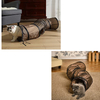 Portable S Shape Folding Design Dogs Pet Cat Play Tunnel With Hole