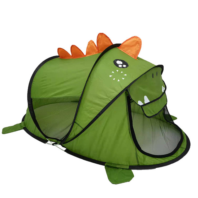 Portable Foldable Pop up Tent with Dinosaur Shape For Kids Boys Indoor and Outdoor Playhouse 