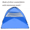 OEM Color Easy Set-up Beach Tent Automatic Pop Up Instant Beach Shade 