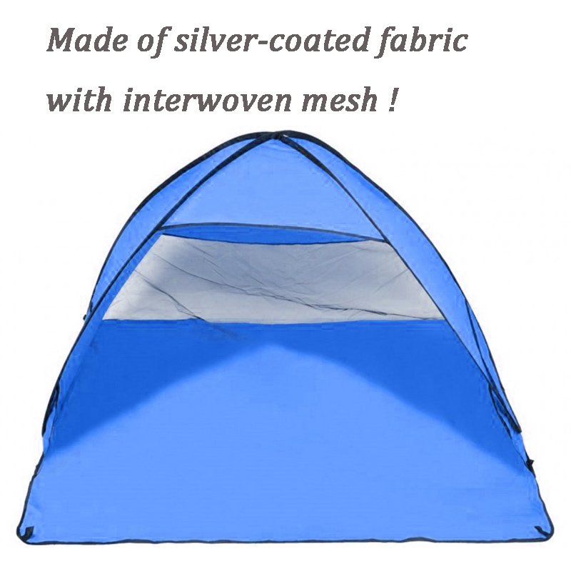 OEM Color Easy Set-up Beach Tent Automatic Pop Up Instant Beach Shade 