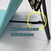 Blue portable easy folding bach lounge chair accept OEM design use for Indoor Outdoor