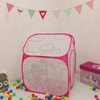 Cute desert cactus house DIY paint kids play tent game house ball pit for toddles baby girls boys