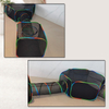 Set of 5 Outdoor Rainbow Cat Enclosures Pet Playground Kitty Small Animals Rabbit Guinea Pig Playpen Square Hexagon Tent with Tunnel