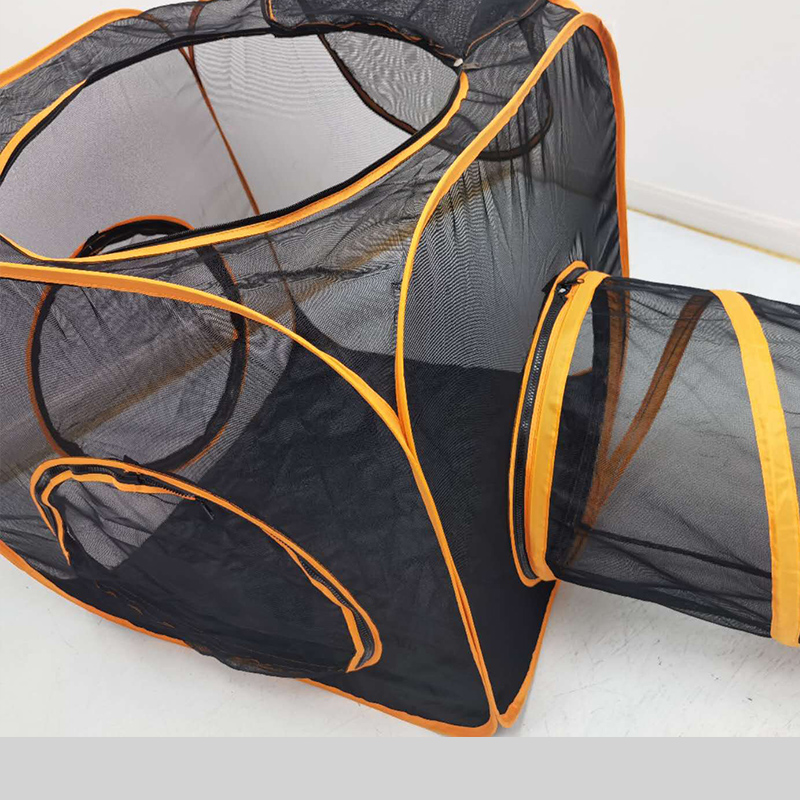2 Pcs Outdoor Cat Enclosure Pop Up Open Pet Playpen for Small Animal Rabbit Ferrets Guinea Pig