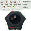 Outdoor Rainbow Hexagon Tent with Circle Tunnel Ourdoor Playpen Playground for Kittens Small Animals Rabbit Guinea Pig