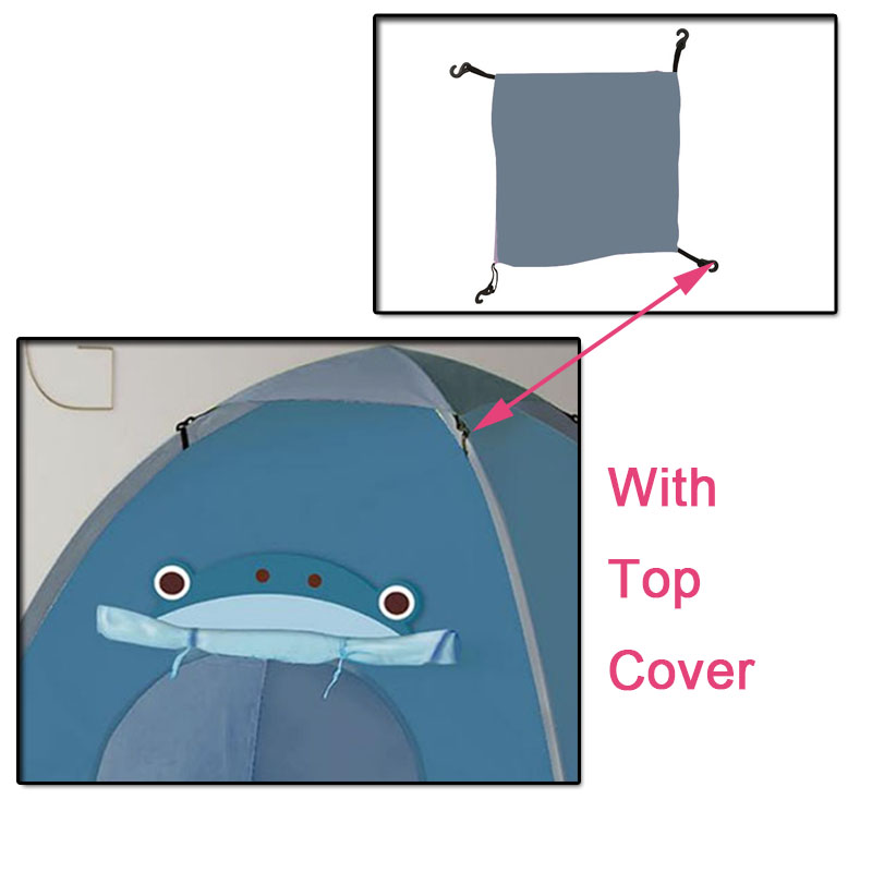 Blue Shark fish design kids play tent, fortable and easy assemble dome tent, Play House Toy