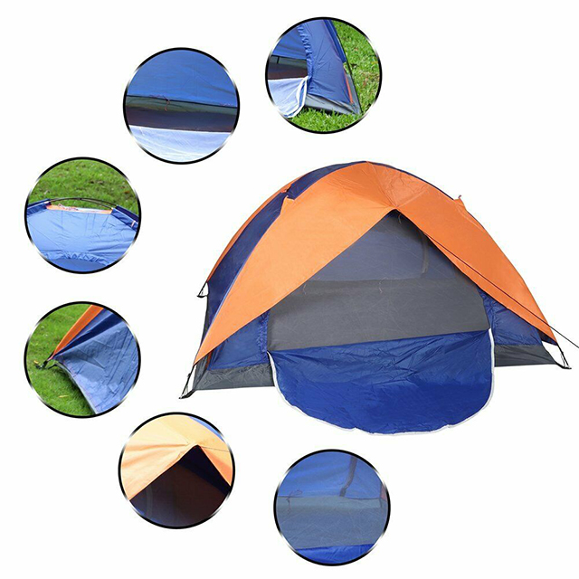 New Design Pop Up Tent Automatic 2-3 Man Person Family Tent Camping Festival Shelter Beach