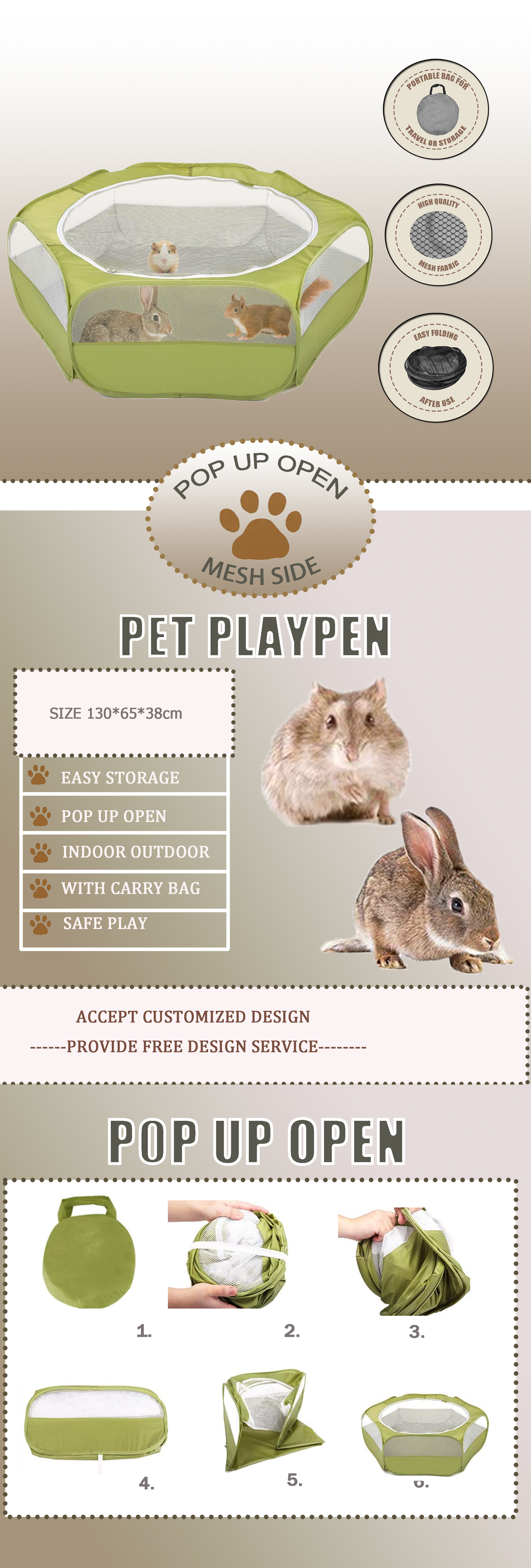 small animal playpen