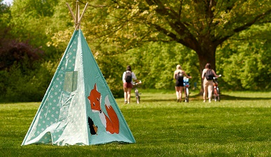 How to clean children's indoor tent