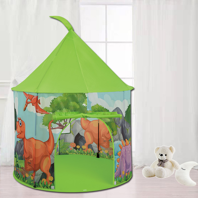 Dinosaur kids castle tent