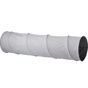 Gray Cotton Kids Foldable Portable Crawling Tunnel play tent Use Indoor OutdoorToddler playpen for interactivity game